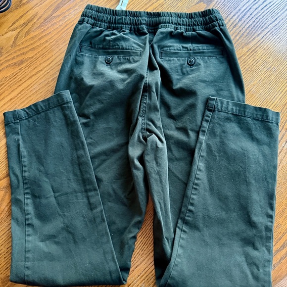 New XS J Crew Olive Green Pants - Picture 3 of 8
